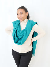 Lade das Bild in den Galerie-Viewer, The Fayola Scarf Teal