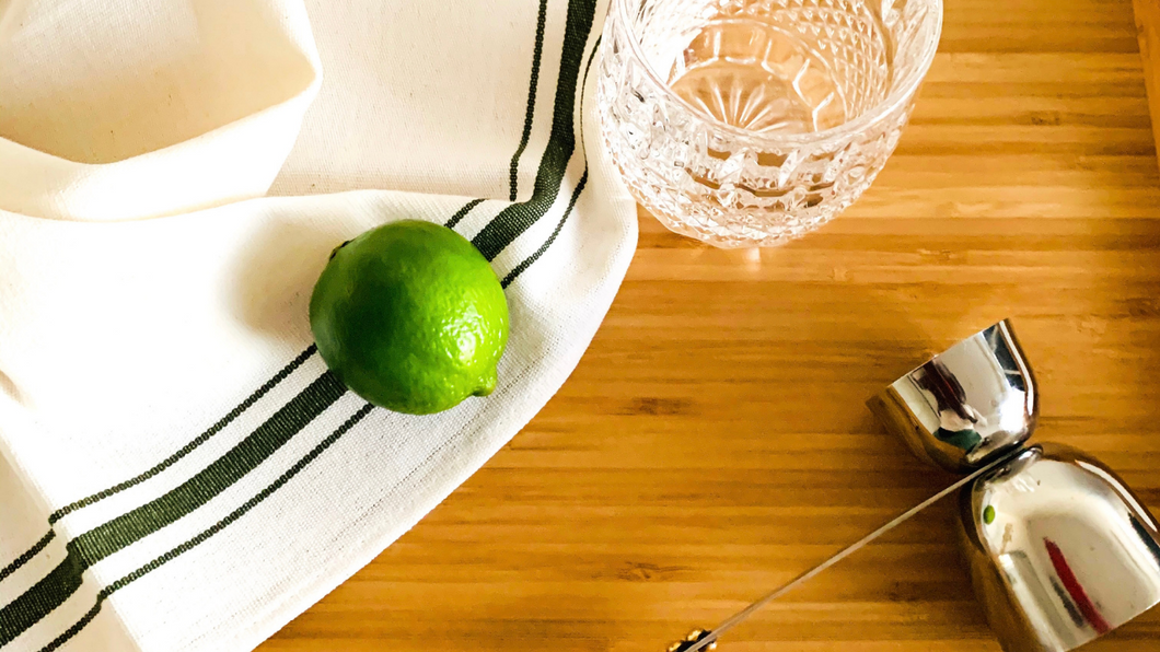 Cotton Tea Towel Green