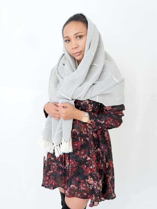 The Timbuktu Scarf Grey
