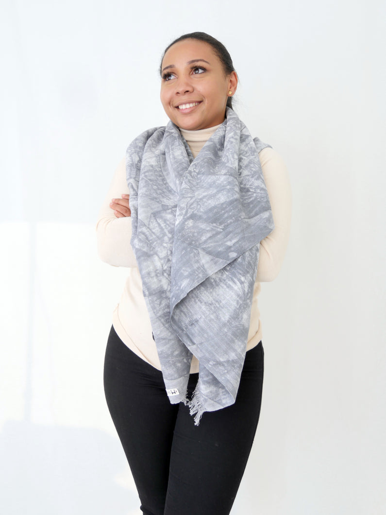 Lateranga Scarf Stone Grey
