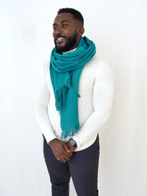 Load image into Gallery viewer, The Fayola Scarf Teal
