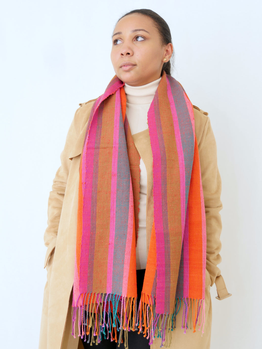 The Boaba Scarf Hibiscus