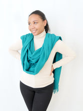 Load image into Gallery viewer, The Fayola Scarf Teal

