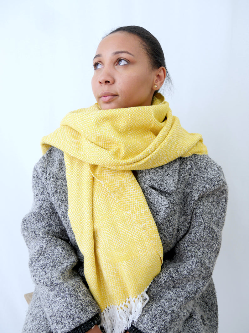 The Ode Scarf Lemon