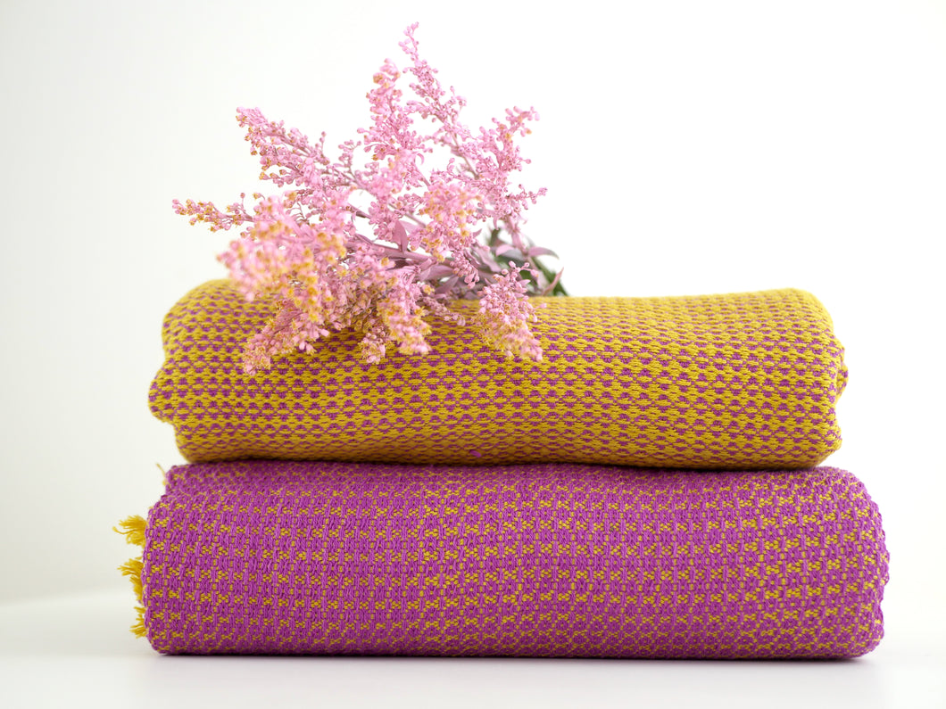 The Adana Throw Yellow